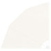 Balkong privat skjerm 160 x 160 cm Polyester Krem