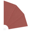 Balkong privat skjerm Terrakotta 160 x 160 cm stoff
