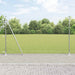 Fence Post med betongfot 13 stk. Sølv Pulverlakkert stål
