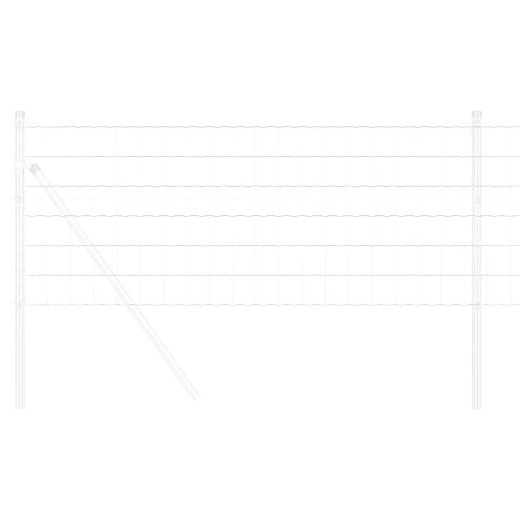 Euro gjerde 0,4 x 10 m PVC-belagt jern