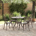 Hage Spisegruppe 5 pcs Bronse Aluminium