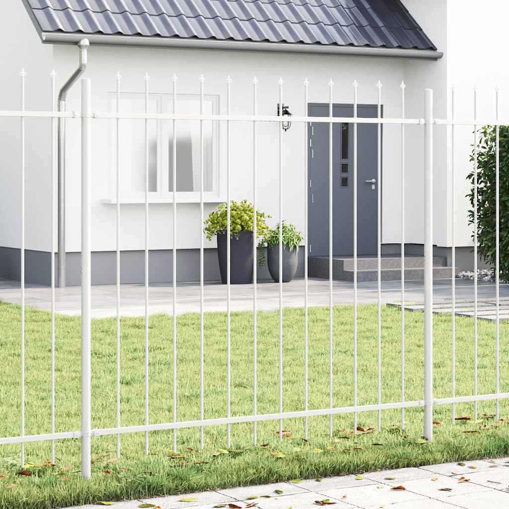 Hage Hegning Woerden Hvit 1,7 x 1,5 m Pulverlakkert stål