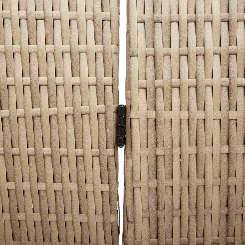 Romdeler Beige 195 x 180 cm polyrotting