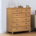 Skap med skuffer ASKIM Brun 91 x 40 x 95,5 cm Massiv furu
