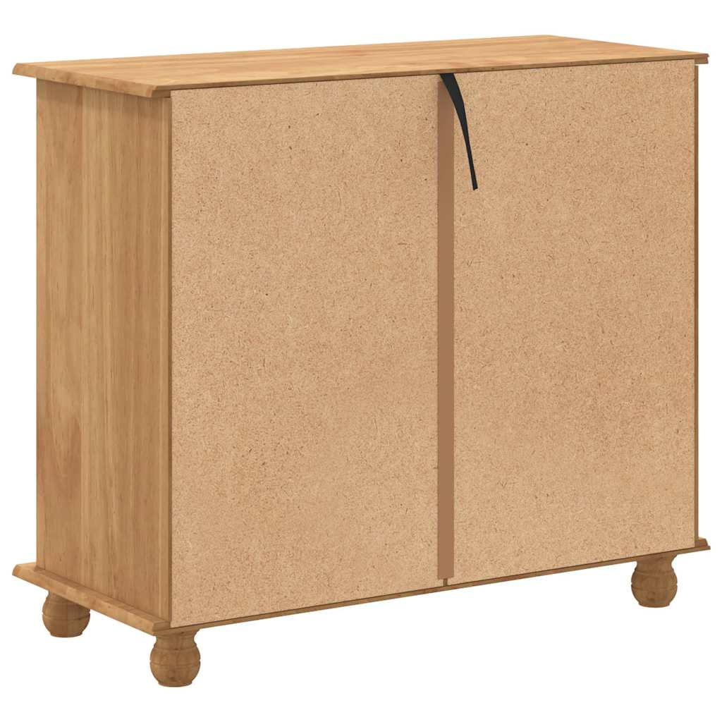 Skap med skuffer ASKIM Brun 91 x 40 x 79 cm Massiv furu