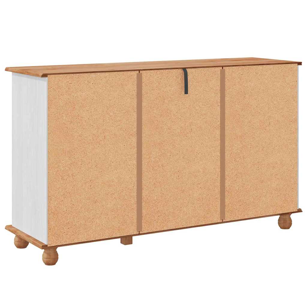 Serviesskap med skuff ASKIM 133,5 x 40 x 79 cm Heltre furu