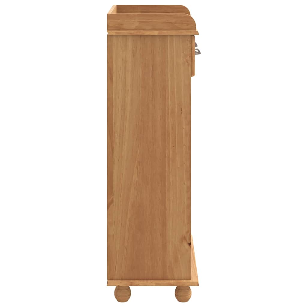 Vinskap ASKIM Honningvoks 57 x 37 x 114 cm Massiv furu