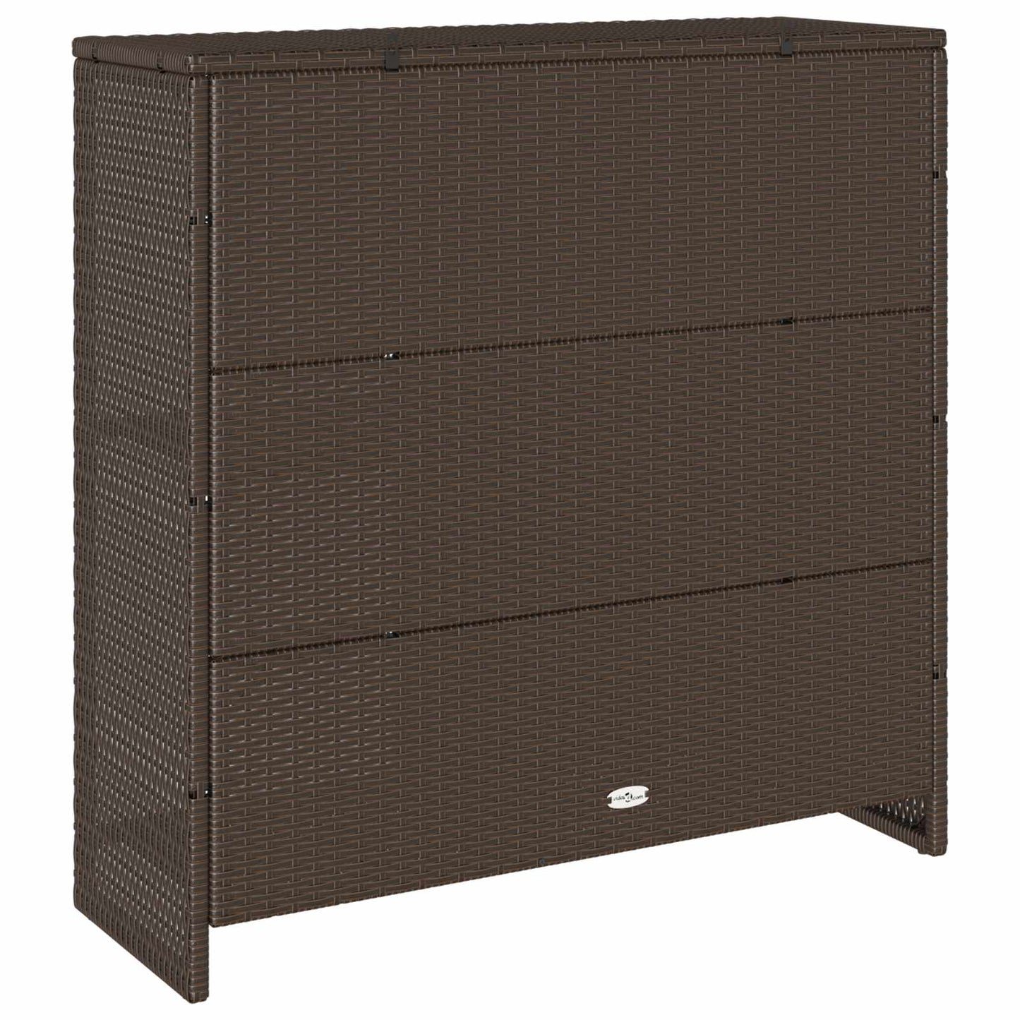 Oppbevaringsskap med hylle Brun 100 x 36 x 102 cm Rotting