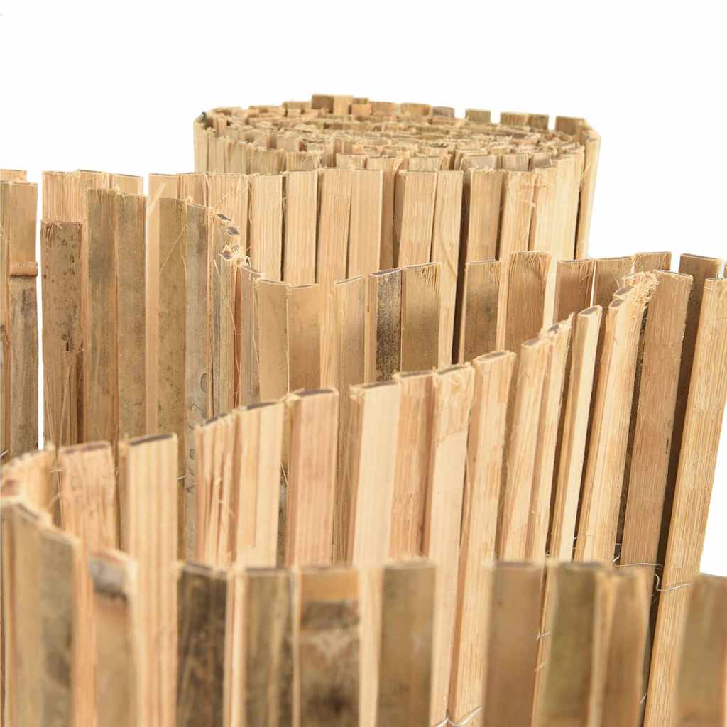 Bambusgjerde Naturlig 400 x 180 cm Bambus