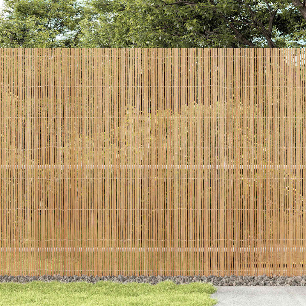 Bambusgjerde Naturlig 400 x 180 cm Bambus
