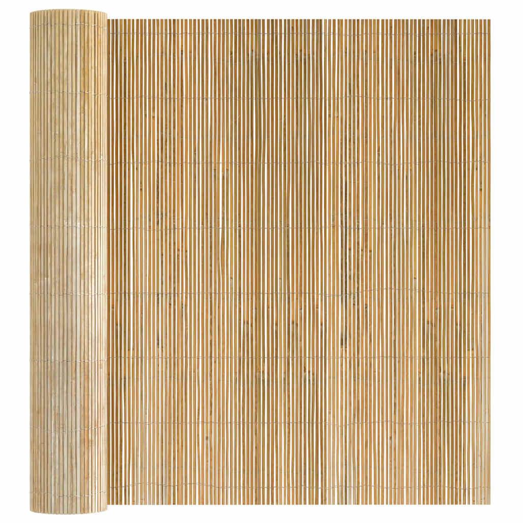 Bambusgjerde Naturlig 400 x 180 cm Bambus