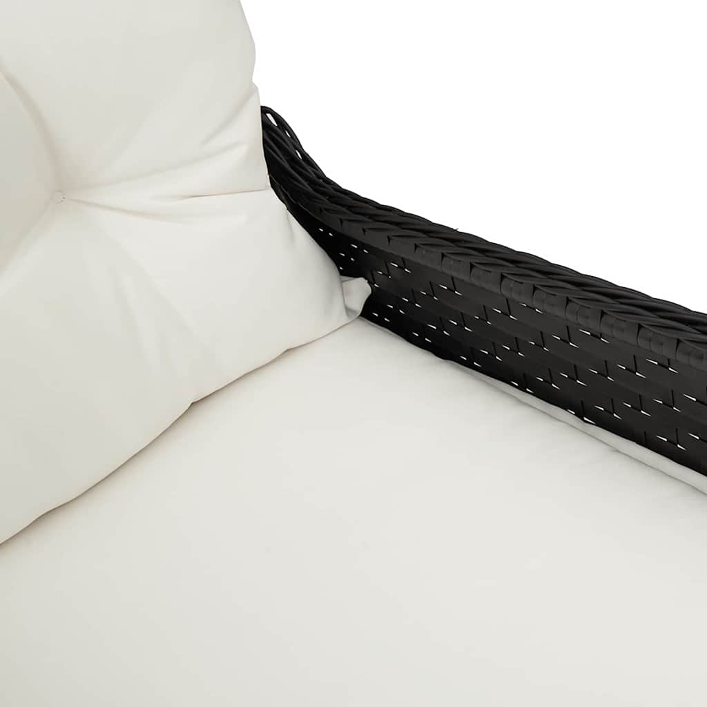 Reclinerstol Svart 56 x 66 x 95cm polyrotting
