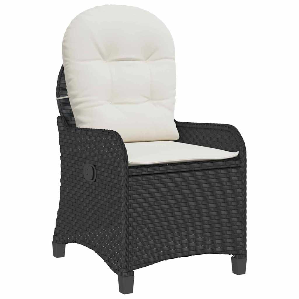 Reclinerstol Svart 56 x 66 x 95cm polyrotting