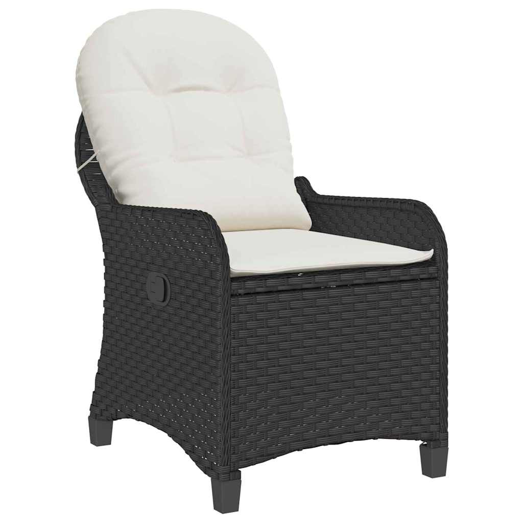 Reclinerstol Svart 56 x 66 x 95cm polyrotting