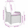 Reclinerstol Svart 56 x 66 x 95cm polyrotting