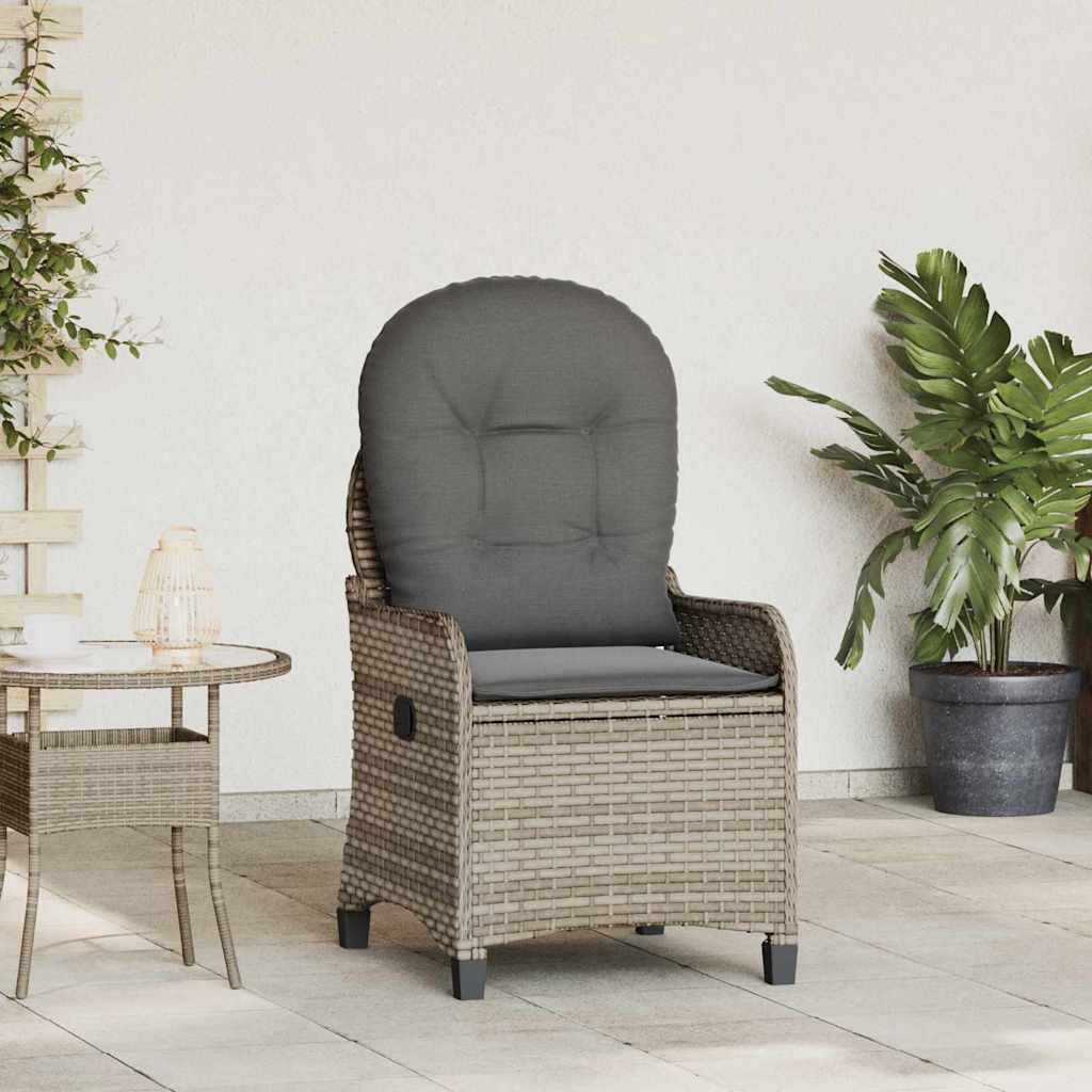 Reclinerstol Grå 56 x 66 x 95cm polyrotting