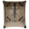 Reclinerstol Beige 56 x 66 x 95cm polyrotting