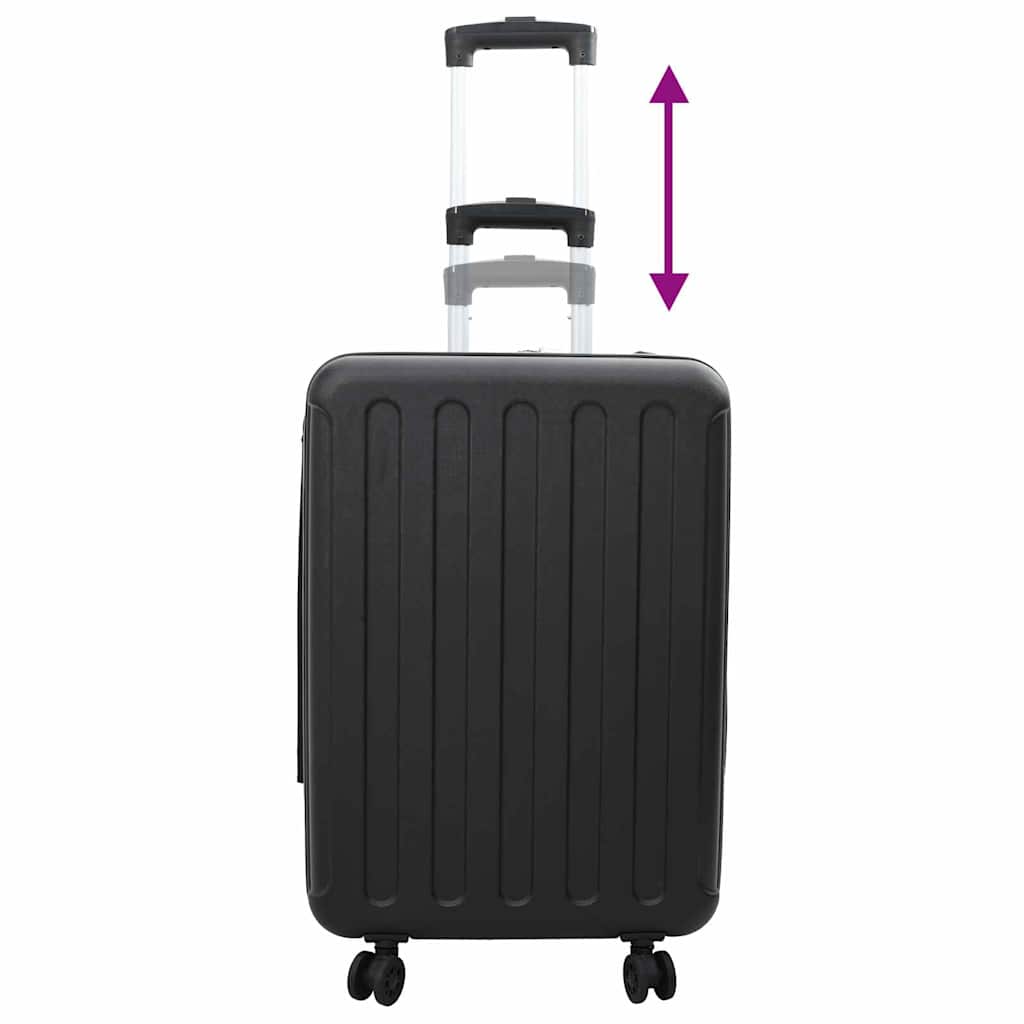 Koffert med lås Svart 43 x 27 x 66 cm ABS-plast