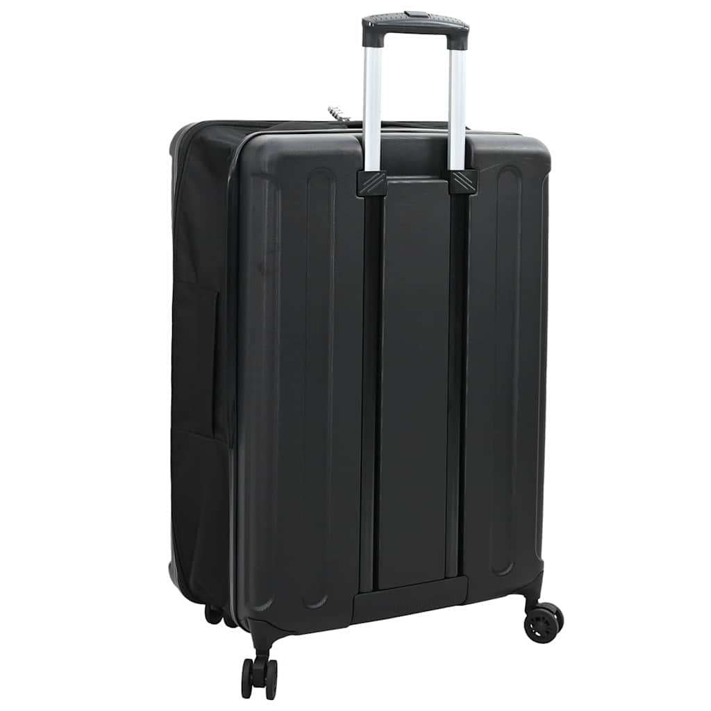 Koffert med lås Svart 50 x 30 x 76 cm ABS-plast