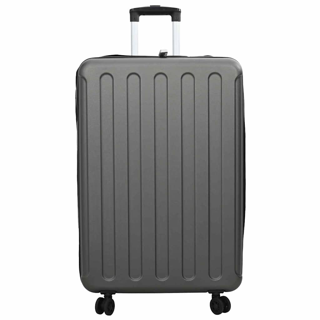 Koffert med lås Mørke grå 50 x 30 x 76 cm ABS-plast