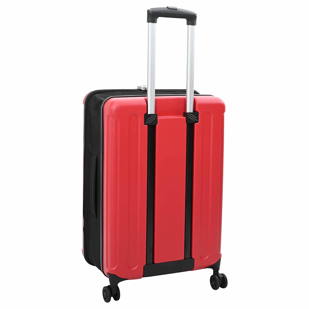 Koffert med lås Rød 43 x 27 x 66 cm ABS-plast