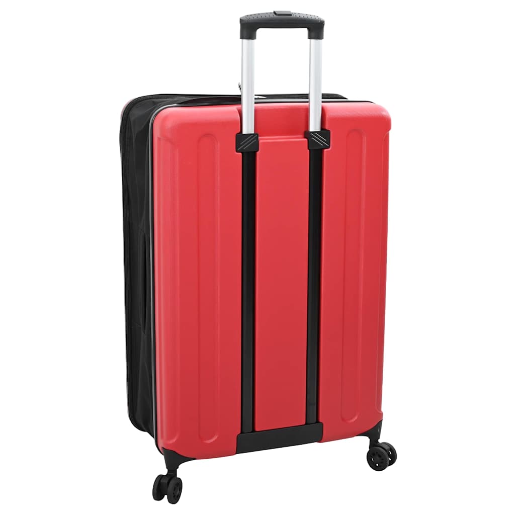Koffert med lås Rød 50 x 30 x 76 cm ABS-plast