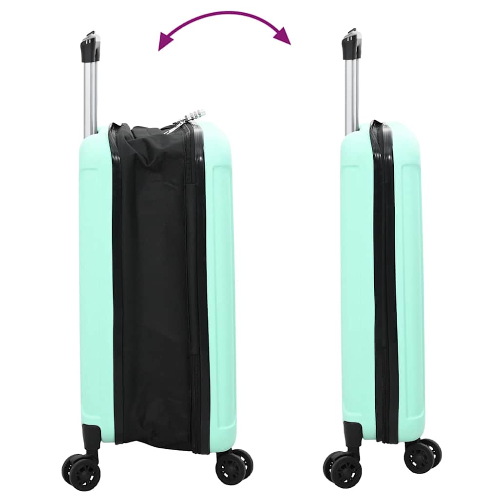Koffert med lås Mintgrønn 34 x 23 x 55.5 cm ABS-plast
