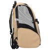 Dyrevogn 3-i-1-design sand 48x32x(57-106) cm oxfordstoff
