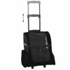 Dyrevogn 3-i-1-design svart 48x32x(57-106) cm oxfordstoff