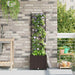 Hageblomsterpotte Brun 40 x 40 x 143 cm PP
