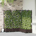 Hageblomsterpotte 5 pcs Brun 120 x 120 x 125,5 cm Plast
