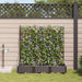Hageblomsterpotte 3 pcs Brun 120 x 40 x 126 cm Plast