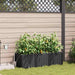 Hageblomsterpotte 3 stk. Svart 120 x 40 x 37,5 cm PP