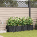 Hageblomsterpotte 4 stk. Svart 160 x 40 x 37,5 cm PP