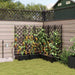 Hageblomsterpotte 5 stk. Svart 120 x 120 x 126 cm PP