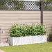 Hageblomsterpotte 4 stk. Hvit 160 x 40 x 37,5 cm PP
