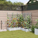 Hageblomsterpotte 5 stk. Hvit 120 x 120 x 126 cm PP