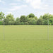 Innebygd gjerdepåle 5 pcs Sølv 200 cm Pulverlakkert stål