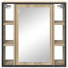 Baderomsspeilskap Beige 60 x 16 x 60 cm Konstruert tre