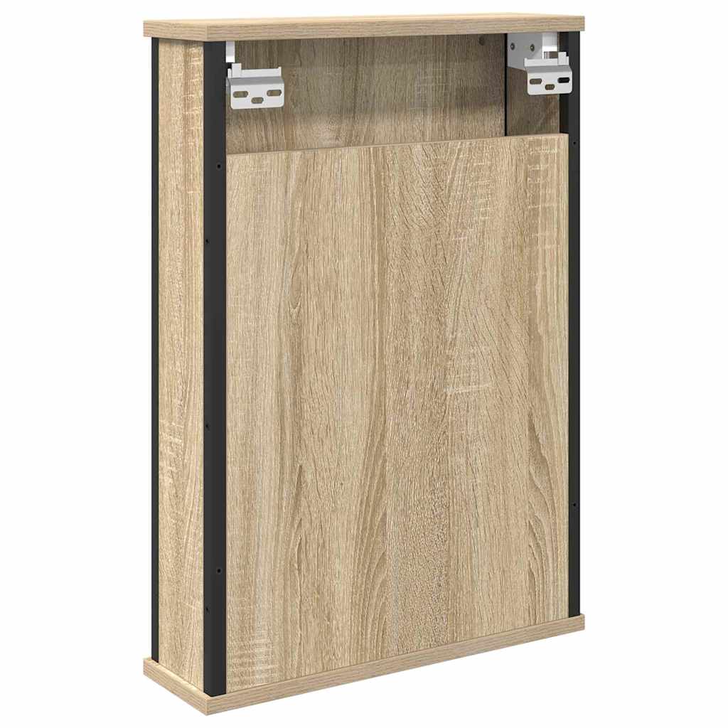 Speilskap med hylle Sonoma eik 42 x 12 x 60 cm Konstruert tre
