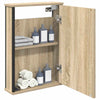 Baderomsspeilskap med speil Brun 42 x 12 x 60 cm Konstruert tre