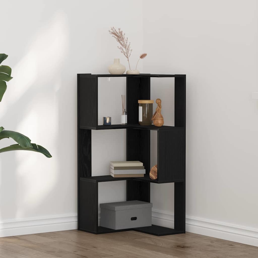 Bokhylle Svart Eik 50 x 50 x 102 cm