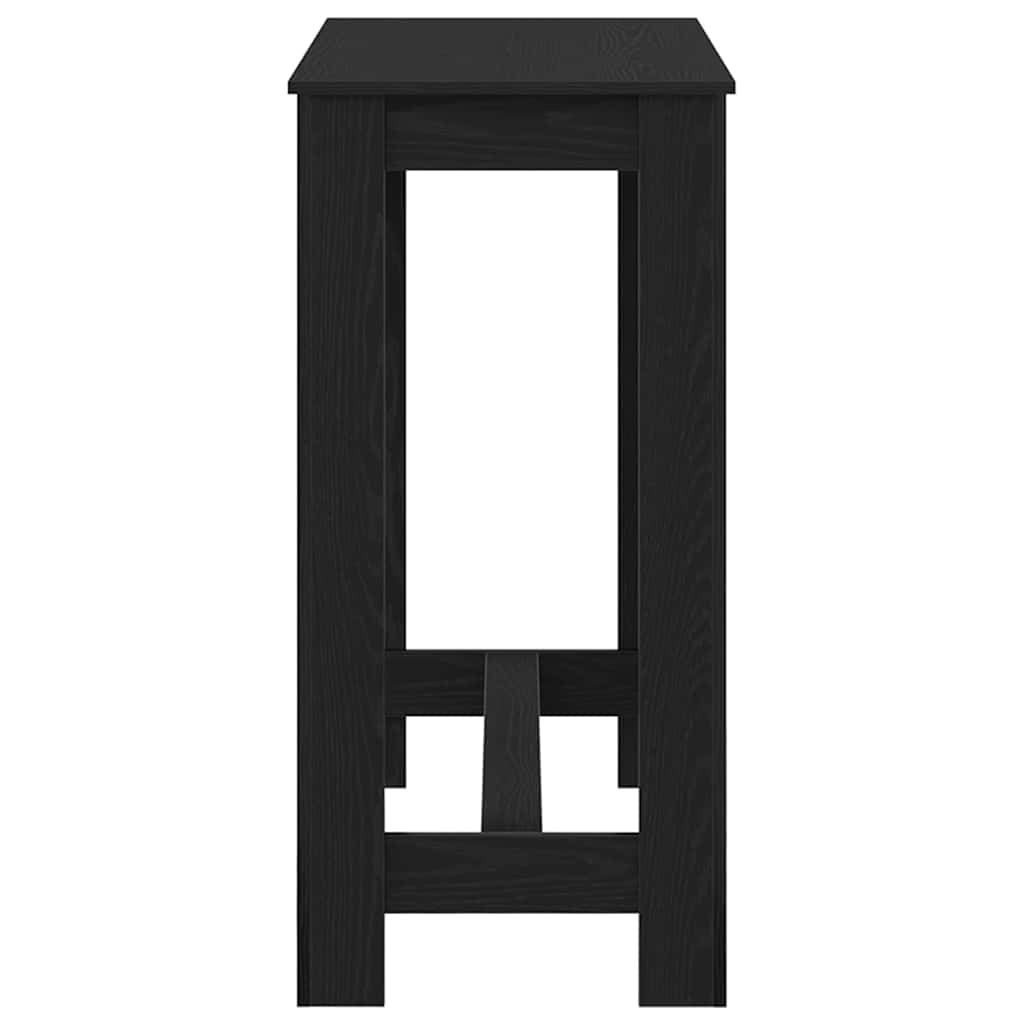 Barbord Svart Eik 102 x 50 x 103.5 cm Konstruert tre