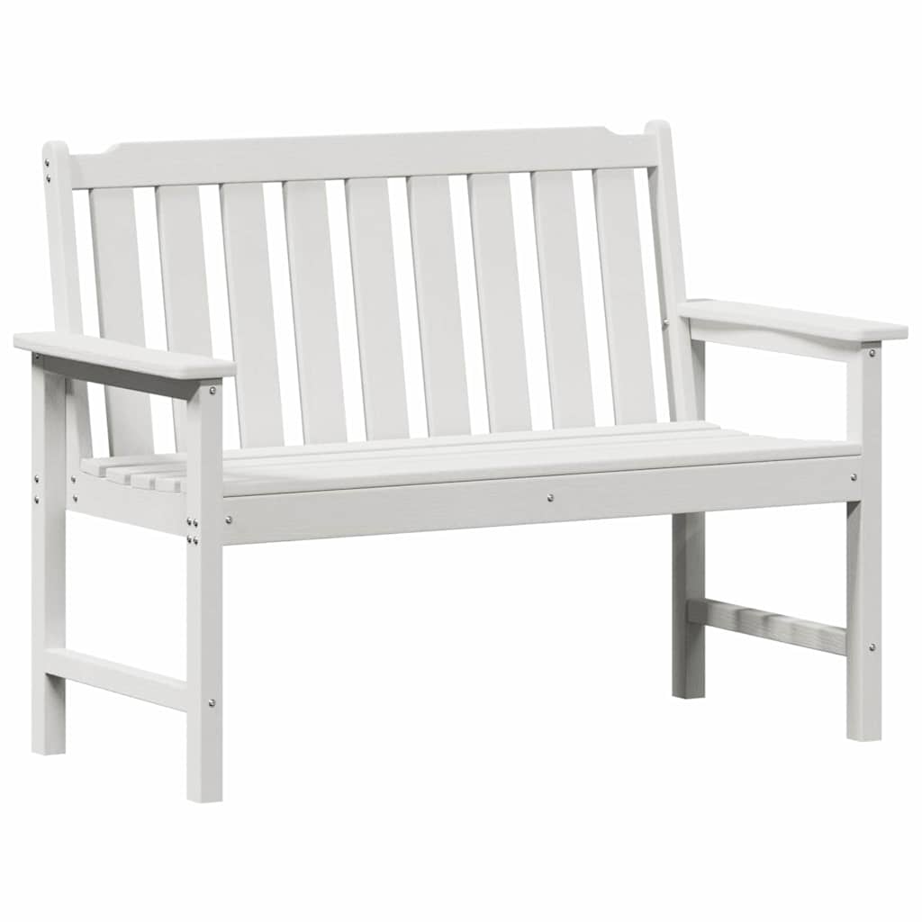 Hagebenk Hvit 120 x 59 x 88 cm HDPE