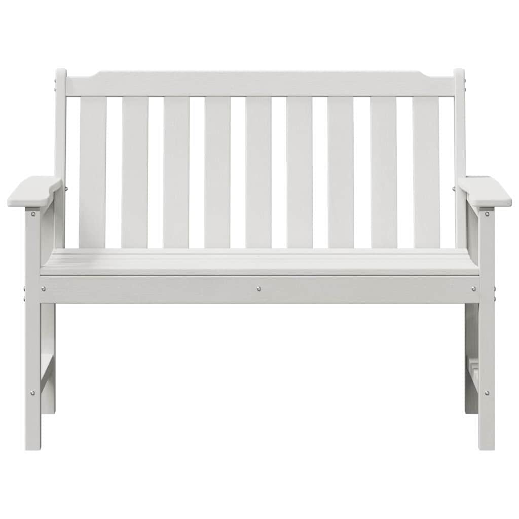 Hagebenk Hvit 120 x 59 x 88 cm HDPE