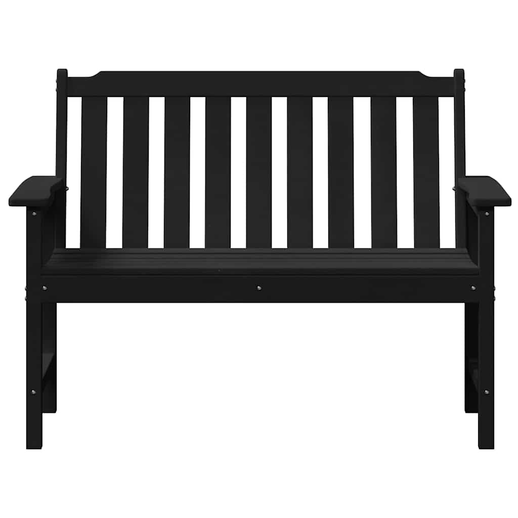 Hagebenk Svart 120 x 59 x 88 cm HDPE