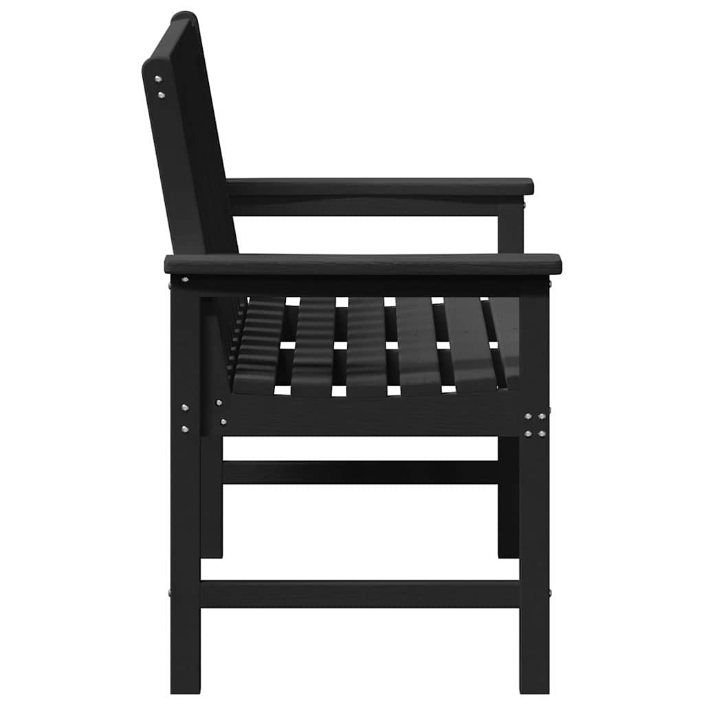 Hagebenk Svart 120 x 59 x 88 cm HDPE
