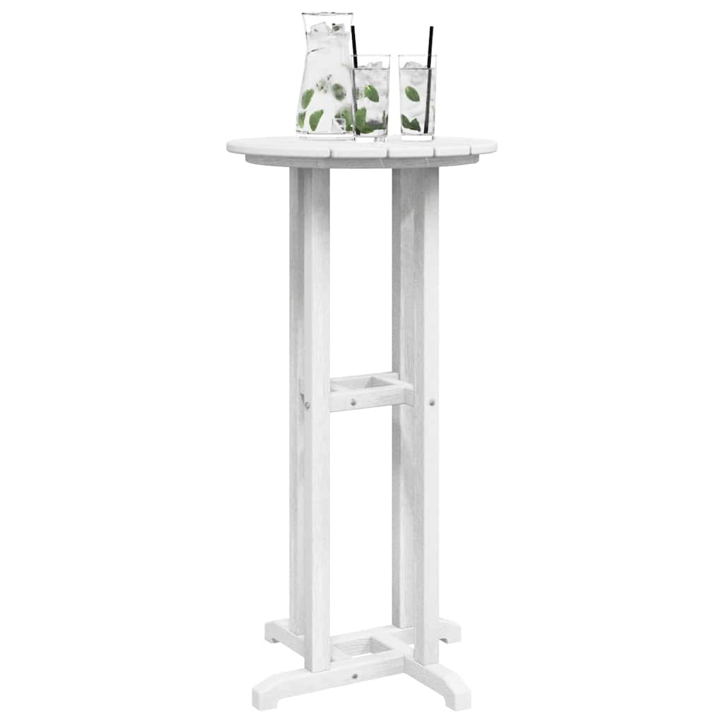 Barbord Hvit 55 x 55 x 107 cm Polyethylen