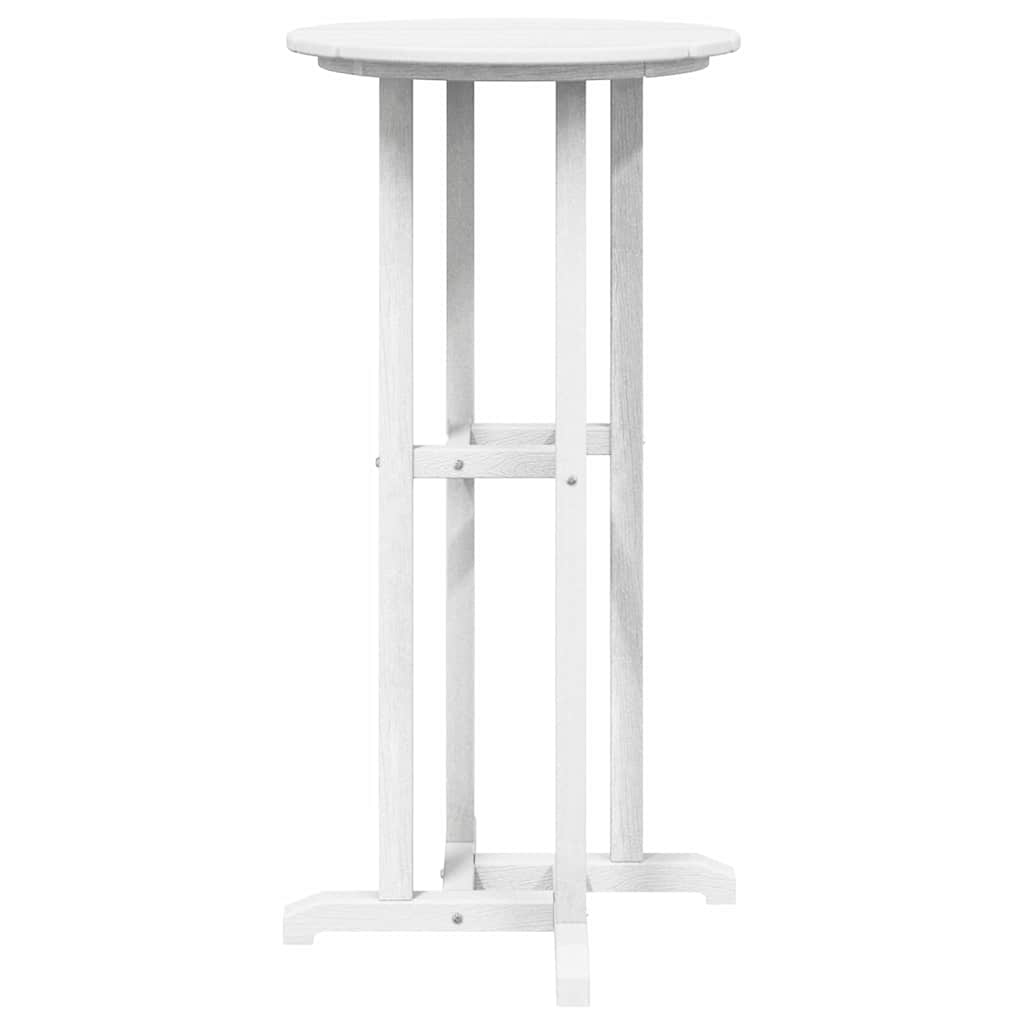 Barbord Hvit 55 x 55 x 107 cm Polyethylen