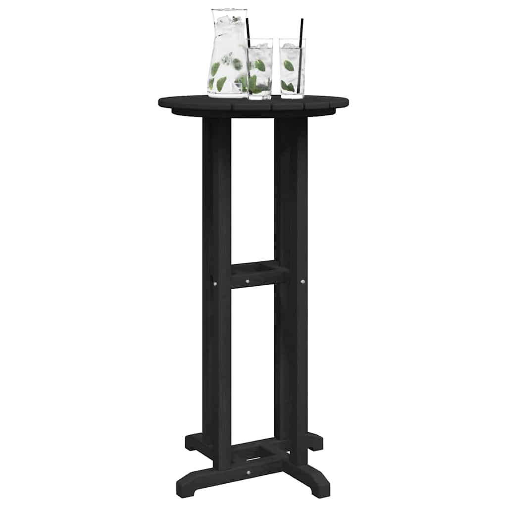 Barbord Svart 55 x 55 x 107 cm Polyethylen